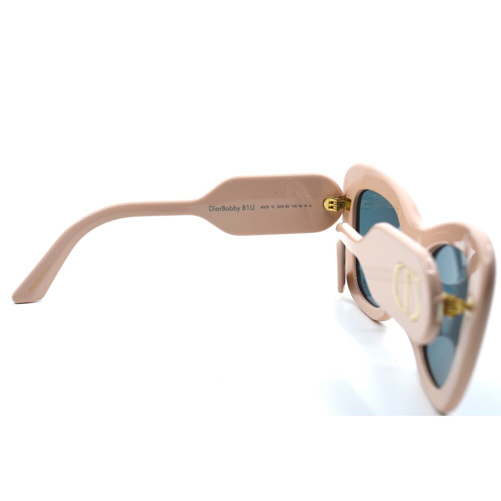 NEW DIOR DIORBOBBY B1U POWDER PINK BLUE WOMEN AUTHENTIC SUNGLASSES - Picture 12 of 13